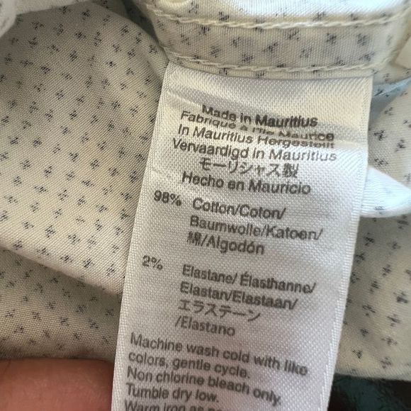 J. Crew Men’s Long Sleeve Button Down Slim Fit Stretch Oxford Shirt Size Large - Picture 8 of 8